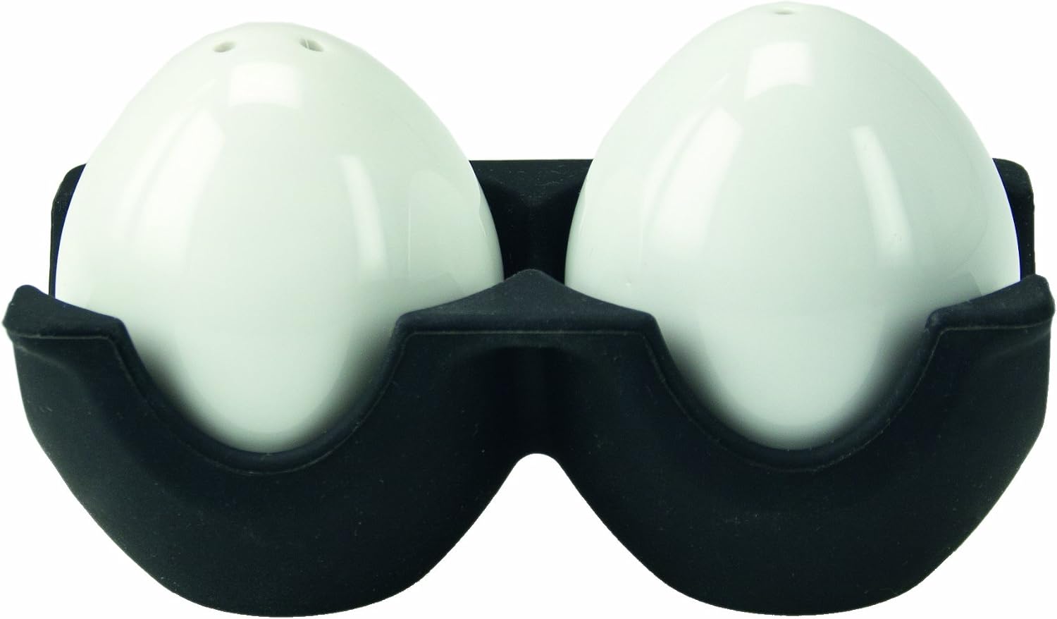 Contento Twin Salt and Pepper Shaker Black