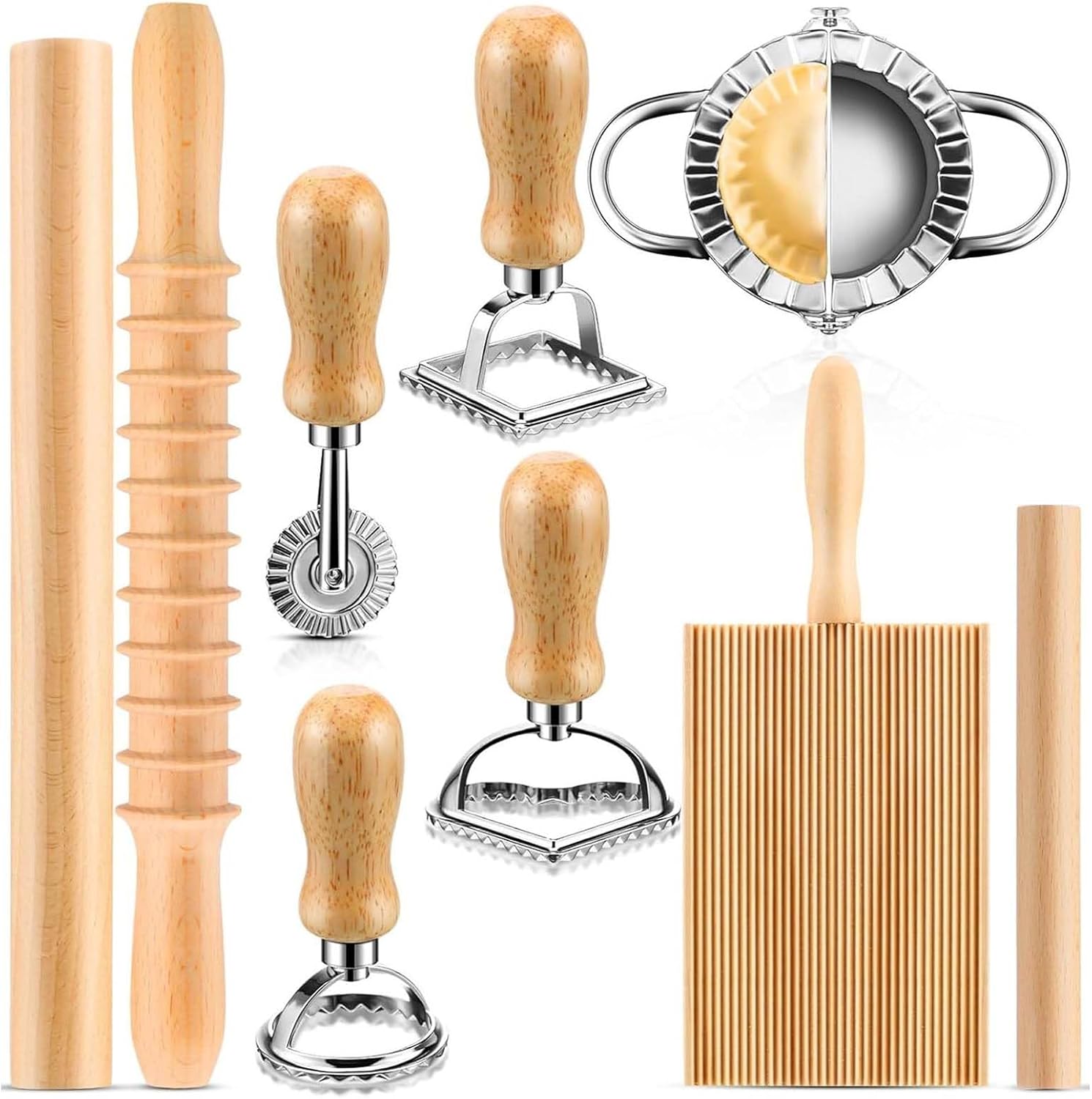 Gnocchi And Ravioli Tool Set Handmade Pastas Set Baking Accessories Pastas Making Tool For Kitchen And Baking