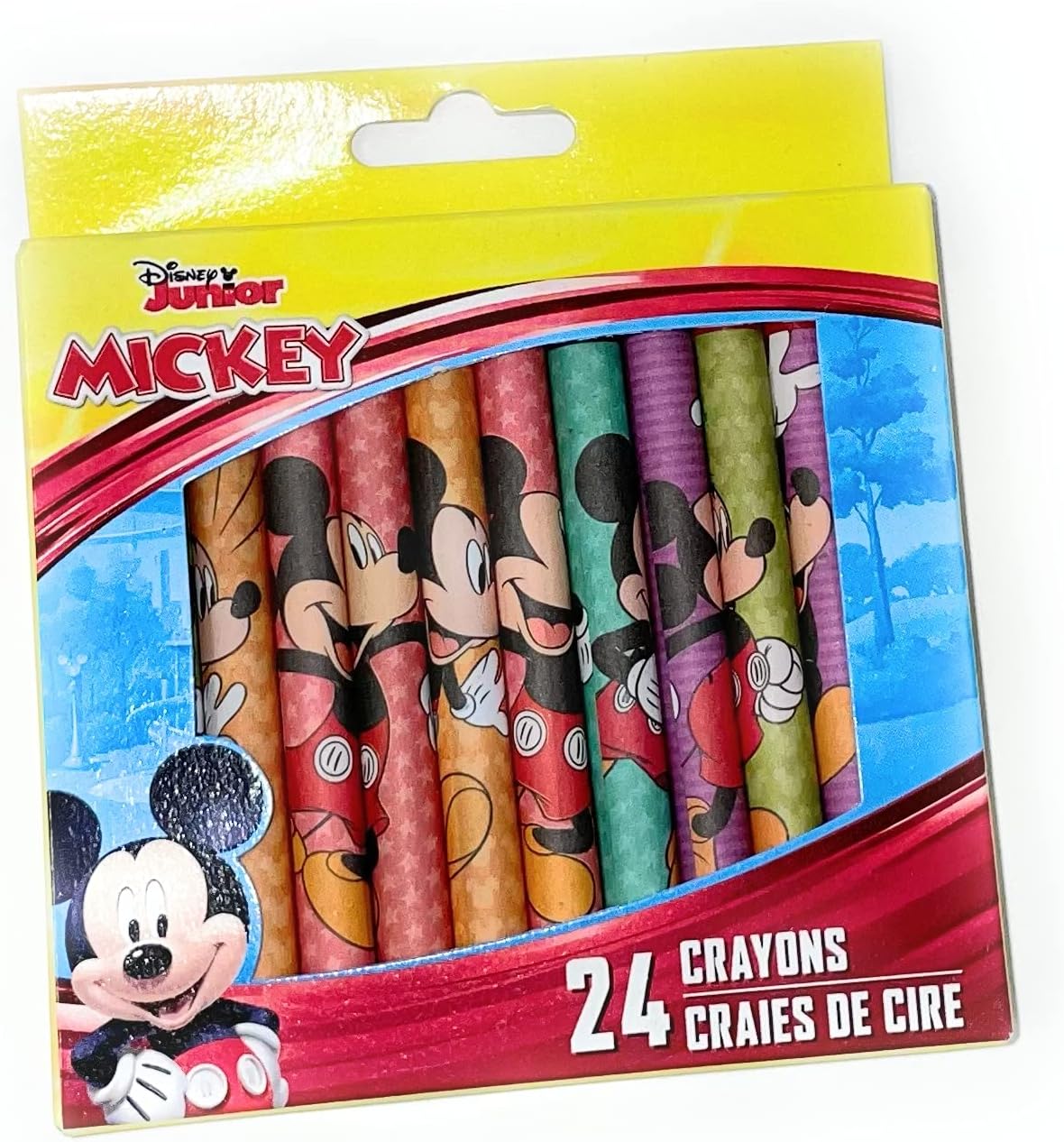 Disney Mickey Mouse 24 Crayons