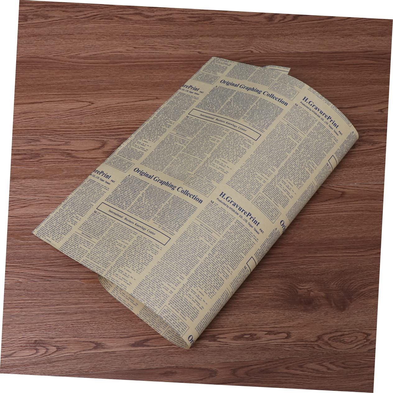Beavorty Retro-geschenkpapier Aus Zeitungspapier 40 Blatt Kraftpapier-verpackungen Für Blumen Vielseitige Verpackung Für Partygeschenke Bastelarbeiten