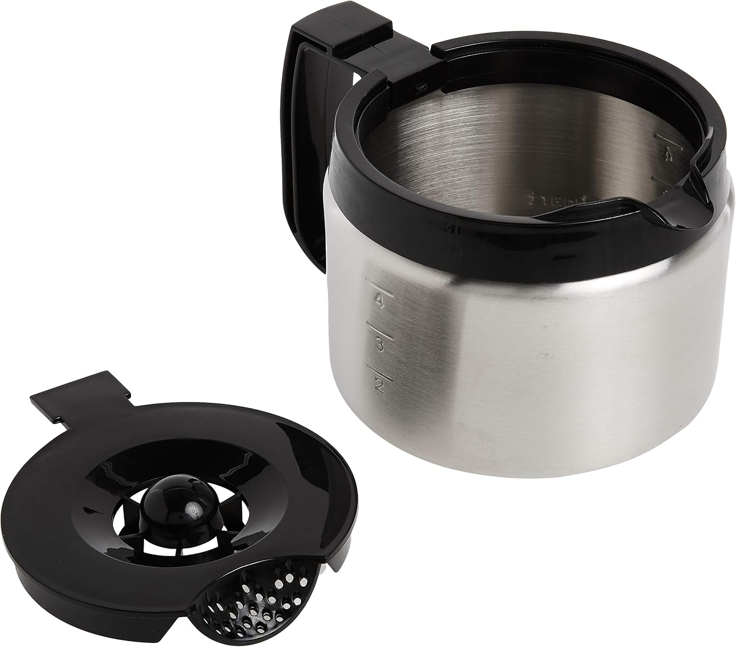 Cuisinart DCC-450BRC 4-Cup Replacement Stainless Steel Carafe, Silver
