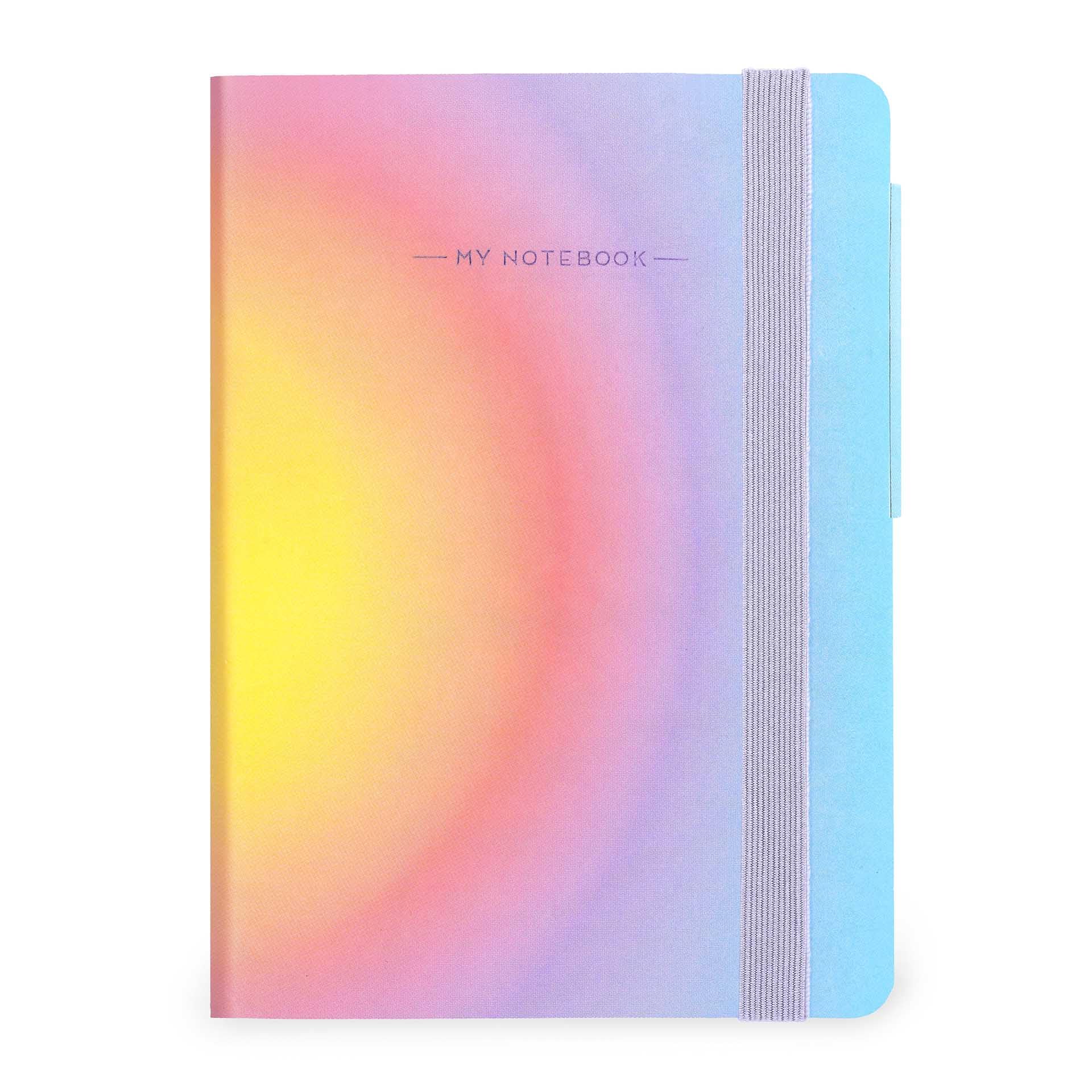 Legami - My Notebook, Aura, Special Edition, Small, in FSC Certified Paper, 192 Pages, Softcover, Elastic Closure, 9.5 x 13.5 cm