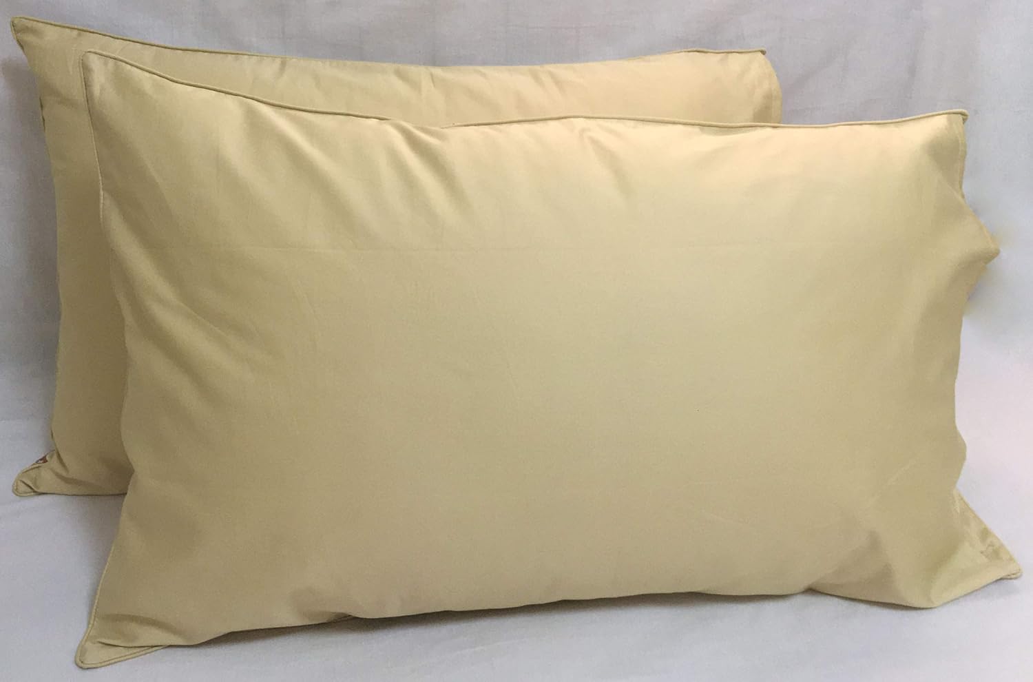 Pillow Cases Standard Size Cotton Pillow Shams Covers Printed Pattern Set of 2 (European) - Image 3