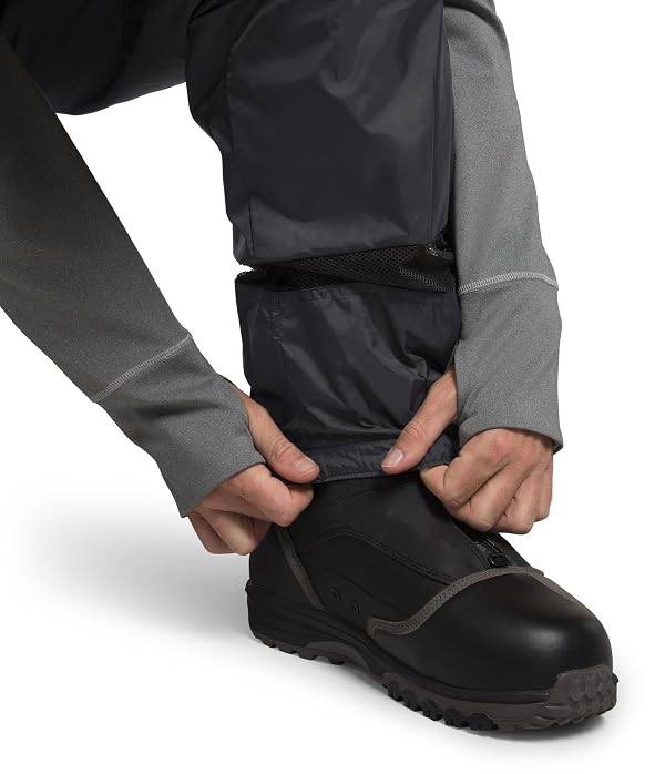The North Face Men's Freedom Insulated Pant | Waterproof Snow Pants for Ski & Snowboard, Ankle Gaiters, Adjustable Waist, Secure Zip Pockets, Asphalt Grey-NPF, XX-Large Short by The North Face - Image 4