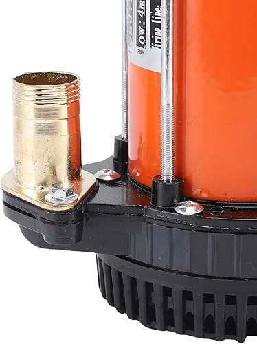 Miniatura 9 de Bomba sumergible de 300 W de acero inoxidable sin escobillas eléctrica, ofrece elevación de 72.2 ft de flujo de 18 GPM para transferencia de agua,