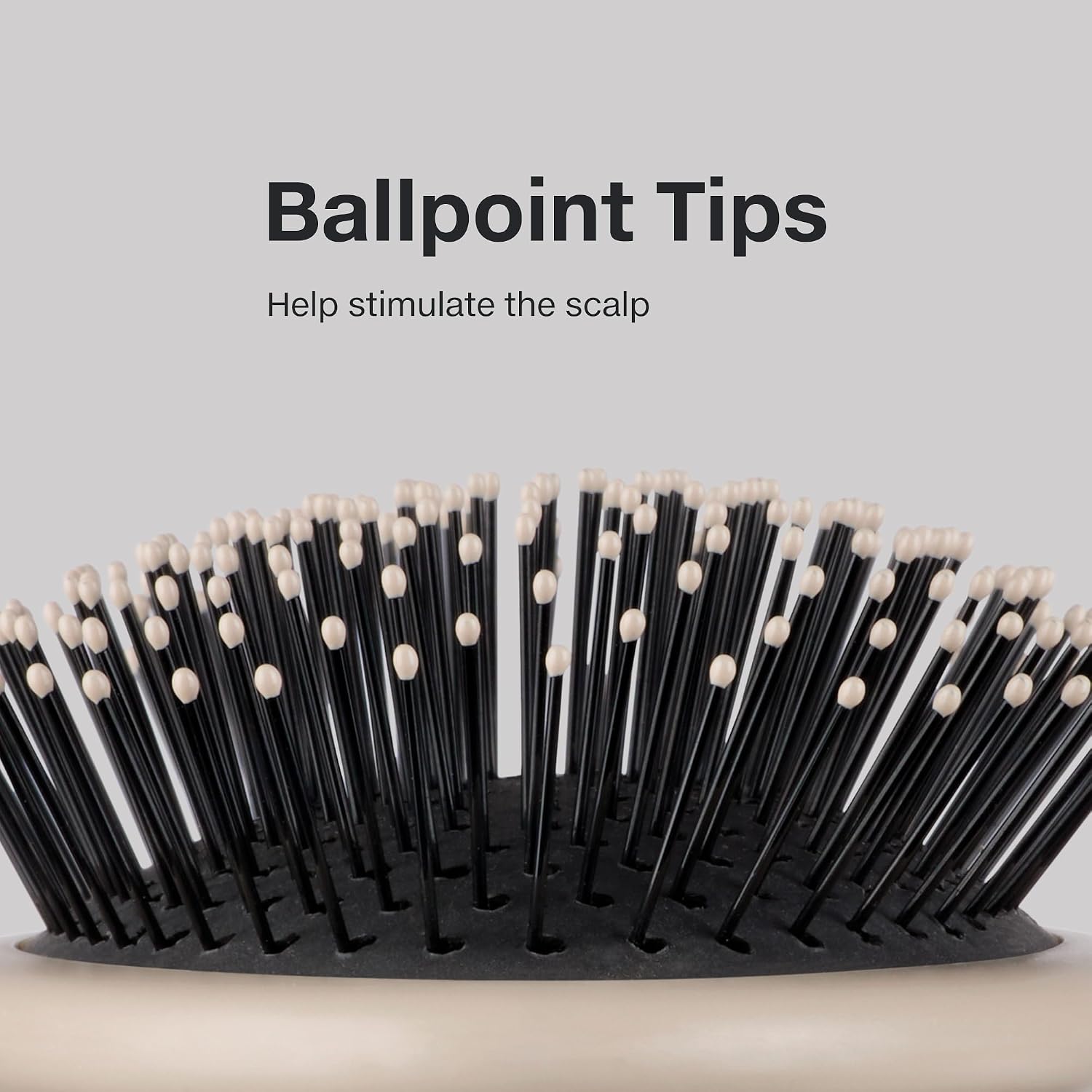 Paul Mitchell Detangling Hair Brush, Detangles All Hair Types, Taupe, Made of 100% Recycled Plastic