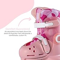 Vista 6 de Volution Learner Twista Patines – Patines ajustables 2 en 1 para niños a partir de 2 años – Convierte de patines de tres ruedas a patines en línea