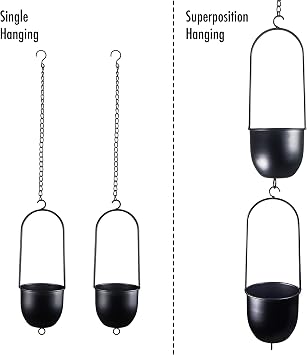 Metal Hanging Planter