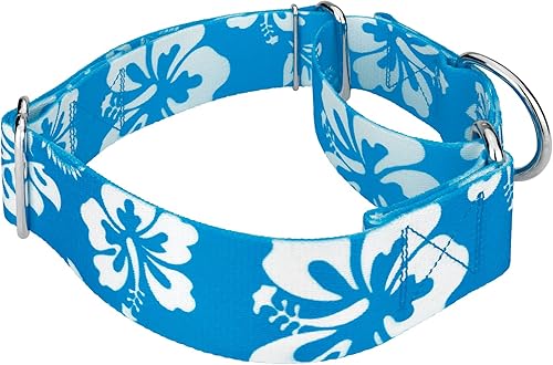 Miniatura 4 de Country Brook Petz - Collar para perro Martingale de 1 12 pulgadas colección hawaiana