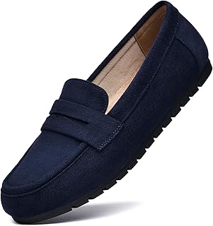 Loafers for Women Comfortable Business Casual Shoes Womens Dressy Slip On Office Work Flats Shoes