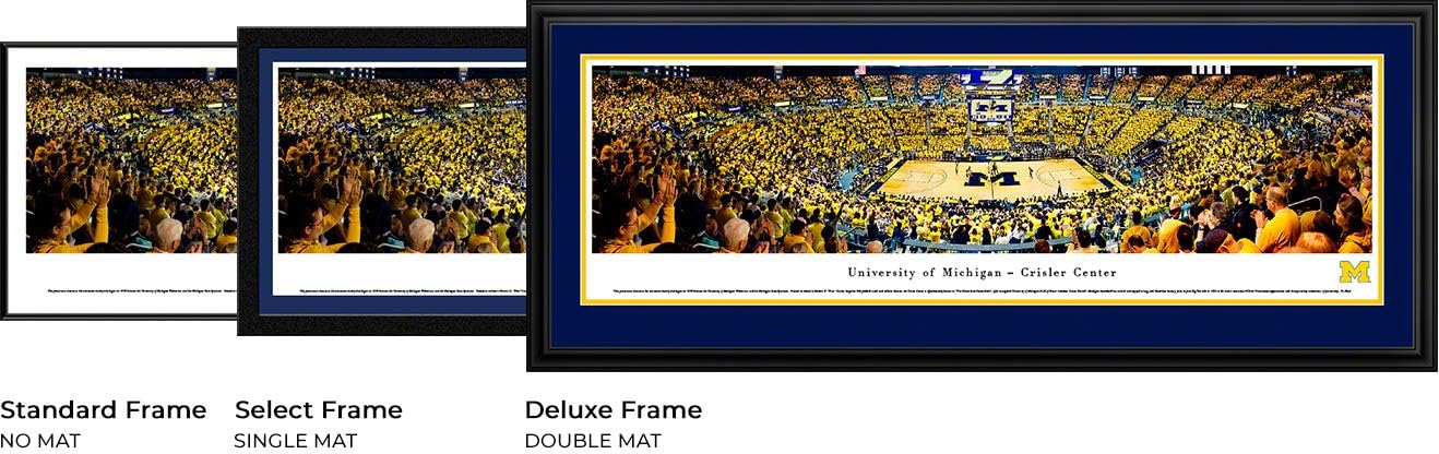 Michigan Basketball - College Posters and Framed Pictures by Blakeway Panoramas