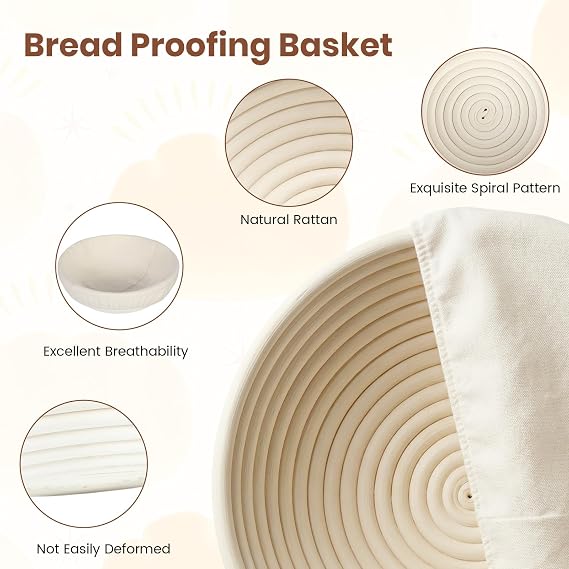 Sourdough Starter Kit, 13 PCS Bread Making Accessories