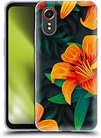 Vista 10 de Head Case Designs Officially Licensed Haroulita Blue Red Ethnic Pattern Soft Gel Case Compatible with Samsung Galaxy Xcover7 5G