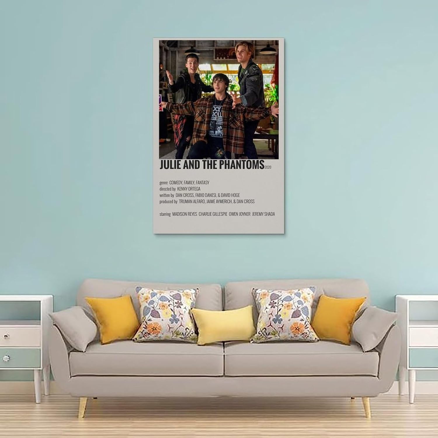 CLBCIHWFN Julie And The Film Phantoms Musical Comedy-Drama Retro TV Series Canvas Art Posters for Room Aesthetic And Wall Art Picture Living Room Decor Poster 20x30inch(50x75cm) Unframe-style image 2
