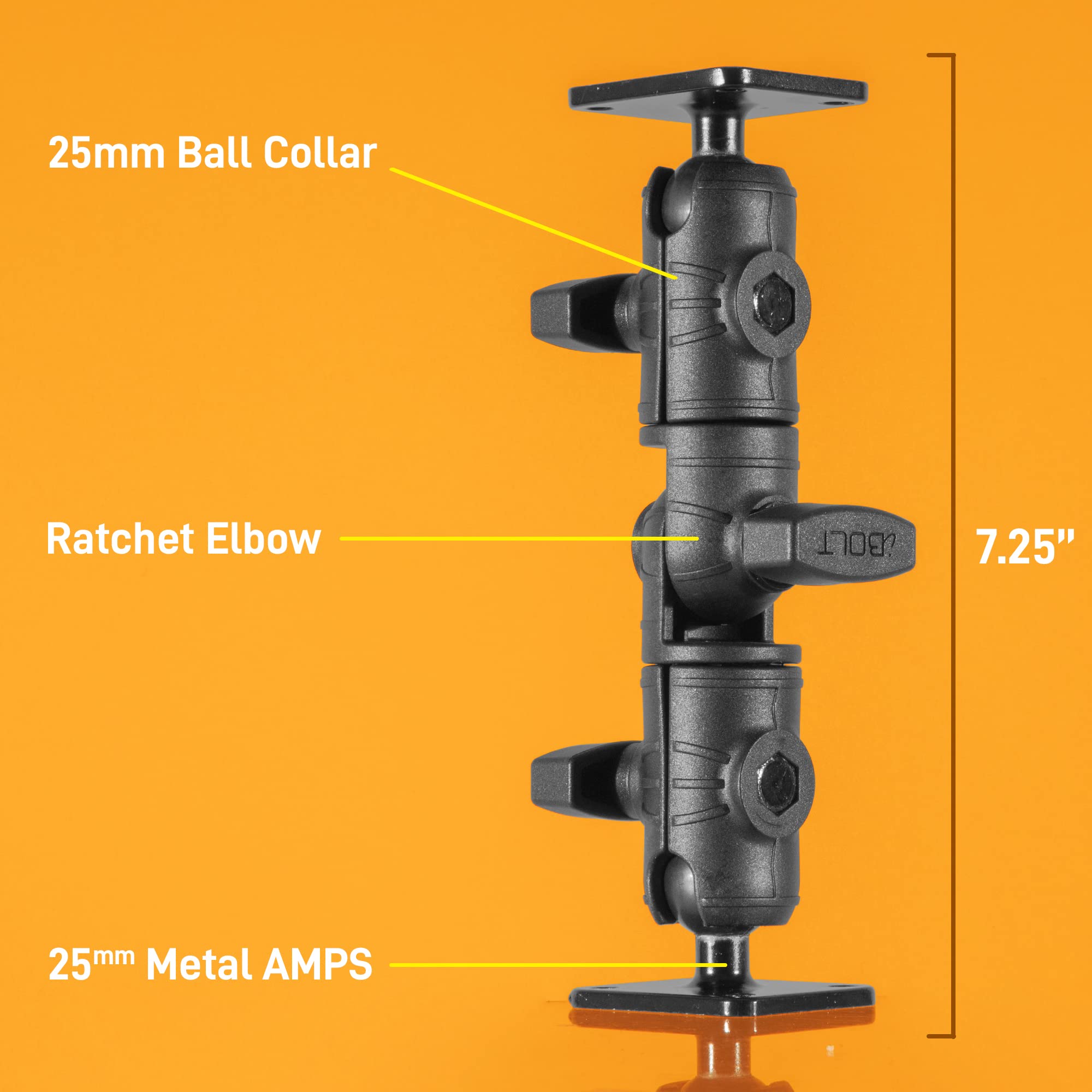 iBOLT Phone Lock'n Dock DynaMount 360, montaje en pared: ideal para telemática, flotas y más