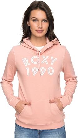 Roxy Full of Joy A Sudadera con Capucha, Mujer, Rosa (Rosa/Solid), XL : Roxy:  Amazon.es: Ropa