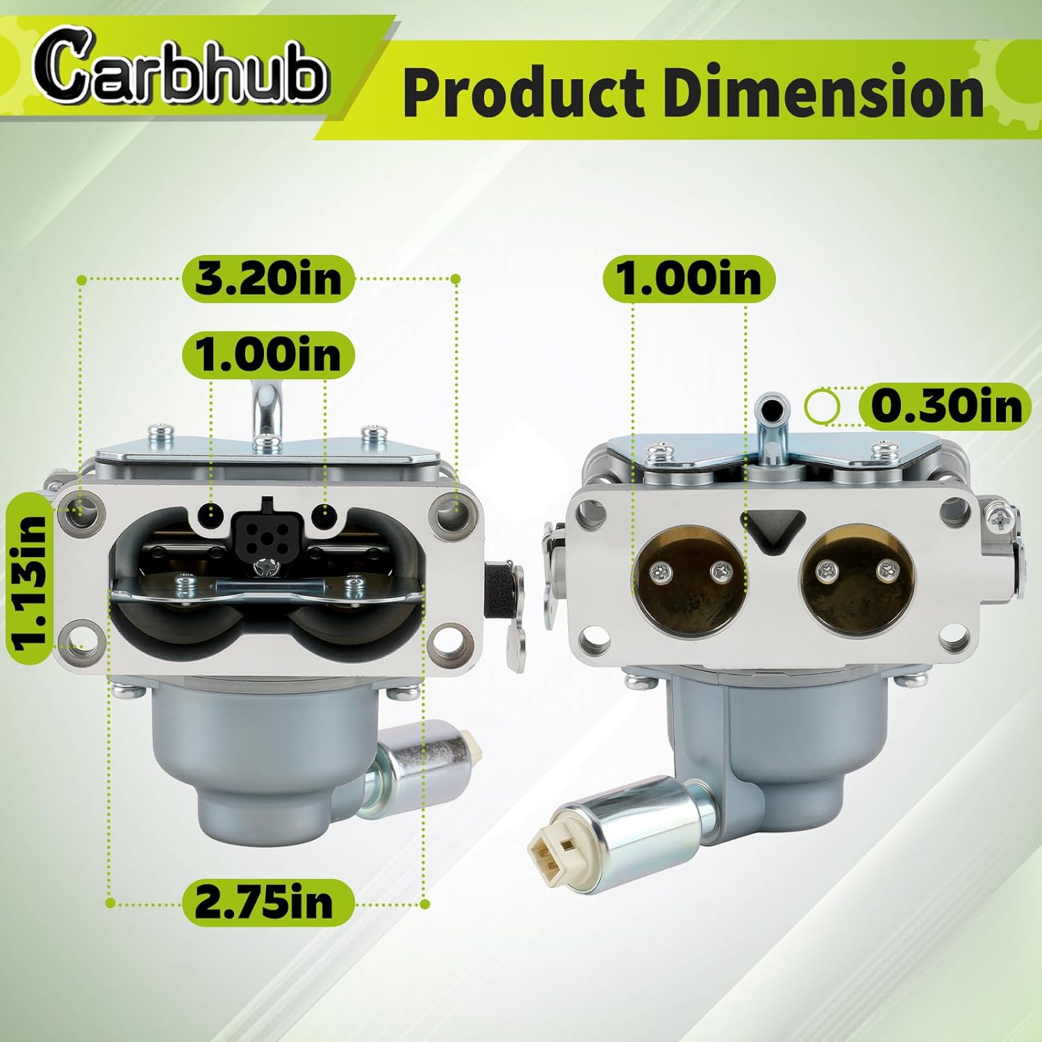 Carbhub 796997 Carburetor for 796227 796258 796997 Lawn Tractor fits V-Twin 407777 40N877 40R877 445677 445877 44L777 44M777 44P777 44R677 Engine - 796227 Carburetor