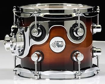 DW Drum Set Rack Tom، Gloss Lacquer DDLG0708STTB