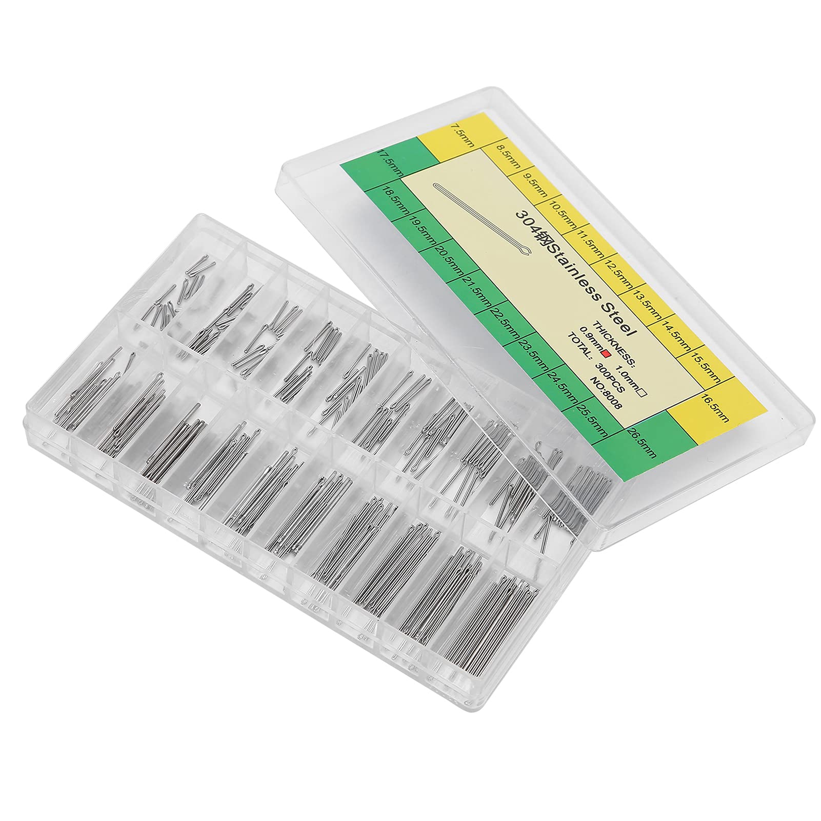 Brrnoo0.9mm Watch Strap Pins - Watch Repair Tools - Watch Strap Accessories Parts - Watch Strap Maintenance Supplies - Set of 10