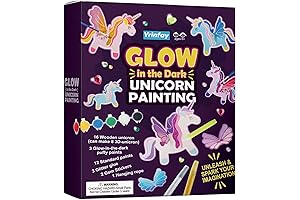 Yrinfay Glow in The Dark Unicorn Art Kit