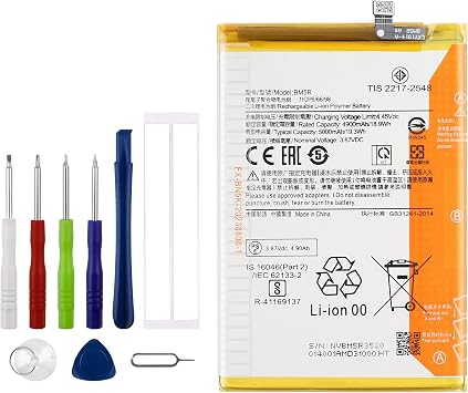 New BM5R Replacement Battery Compatible with Redmi 12 4G/5G & Poco M6 Pro 5G with Technical Toolkit