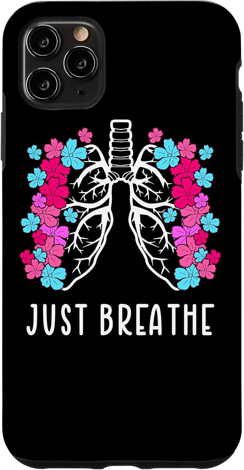 iPhone 11 Lungs filled with flowers - just breathe Case
