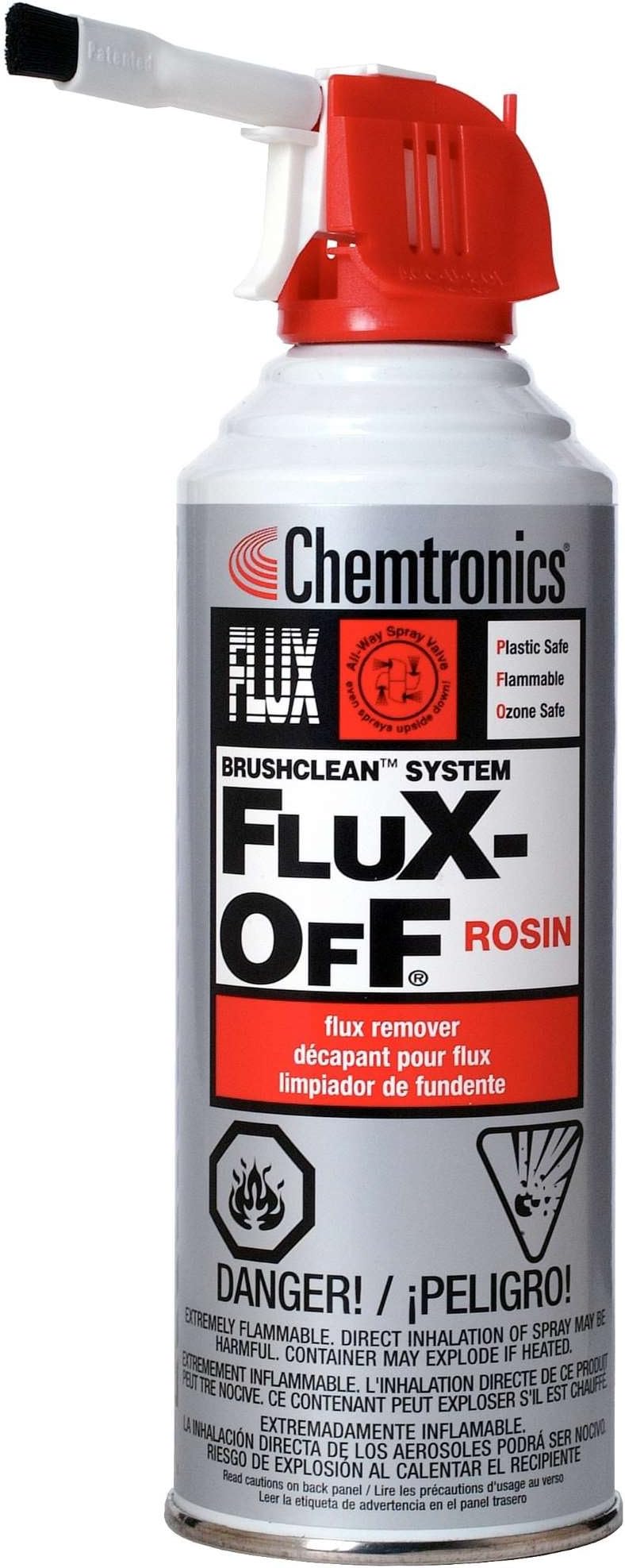 ES1035B Flux-Off Rosin Flux Remover Brush Clean System by Chemtronics