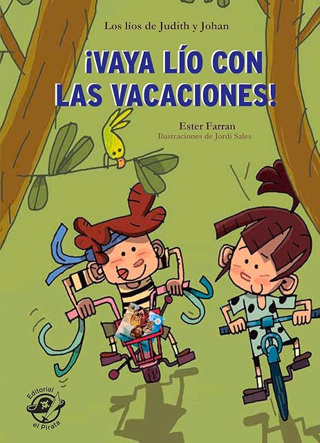 Portada de Vaya lío con las vacaciones - Libro con mucho humor para niños de 8 años