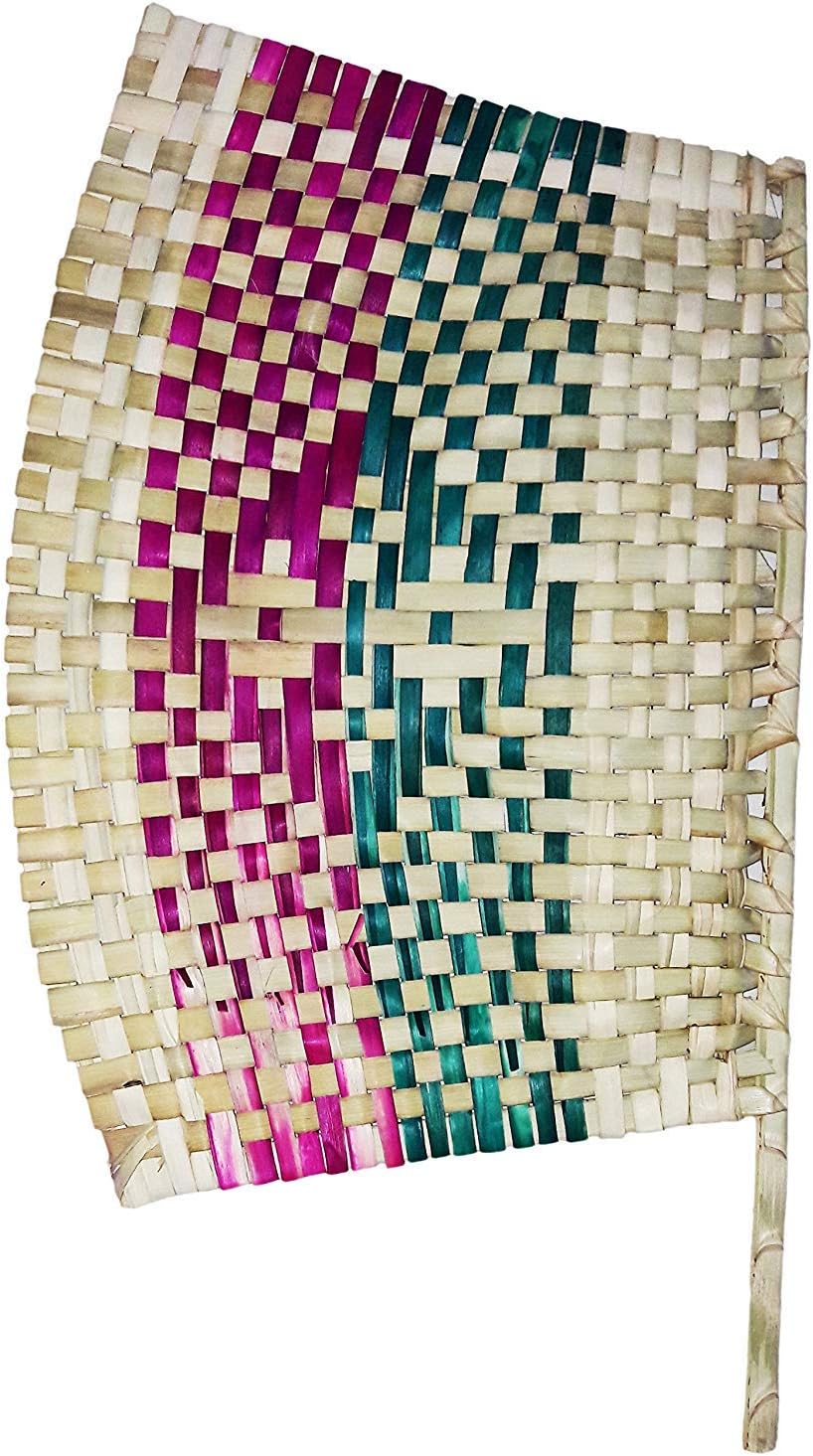 HeeMoBamboo Hand Held Fan (Brown)