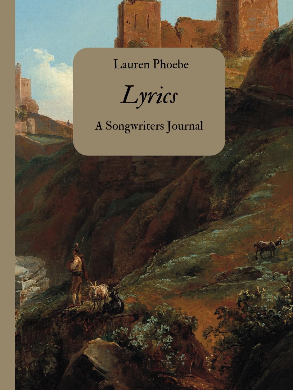 Lyrics: A Songwriters Journal XL carnet paroles chanson cahier musique composition
