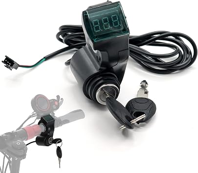 Scooter Lock Suitable for KUGOO M4, Electric Scooter Cylinder Starter Ignition Key,Power Key Lock Accessories