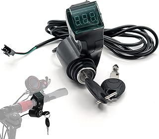 Scooter Lock Suitable for KUGOO M4, Electric Scooter Cylinder Starter Ignition Key,Power Key Lock Accessories