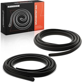 A-Premium 2PCS Front Car Door Weather Stripping Seal Strips