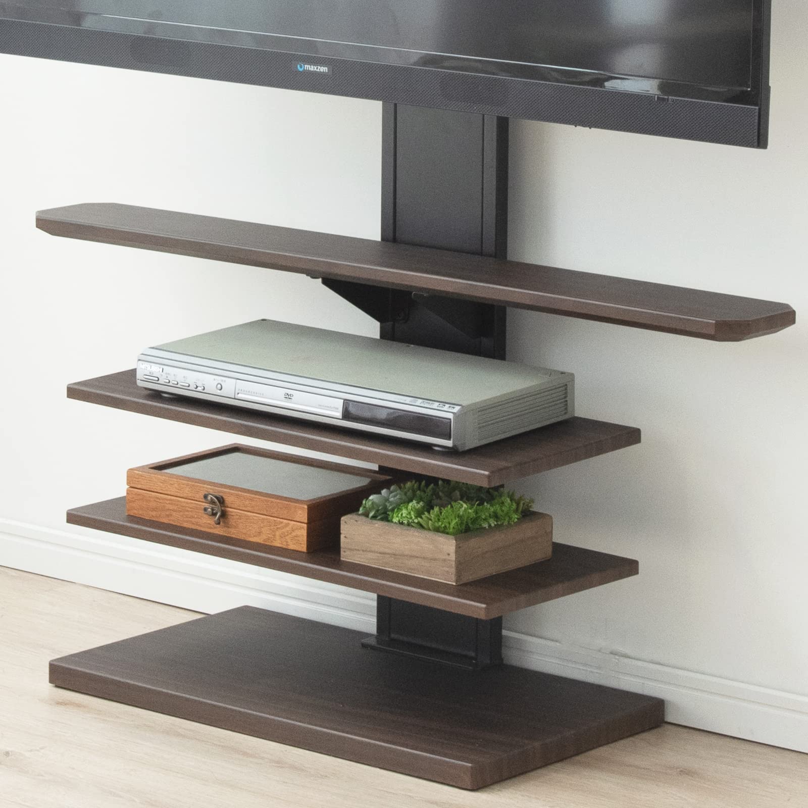 Amazon｜タンスのゲン 専用棚板 突っ張り式テレビスタンド専用【商品