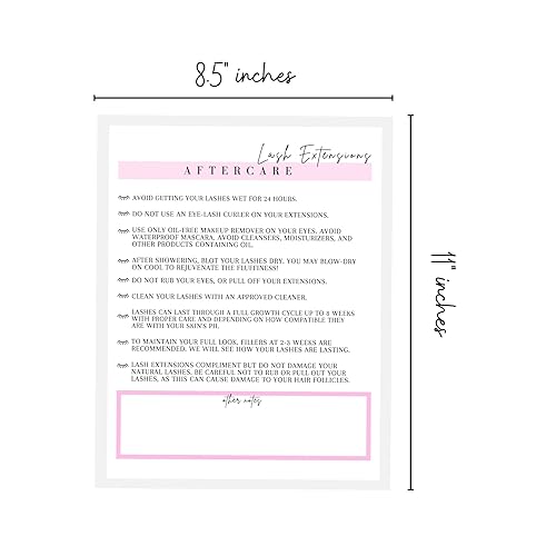 Miniatura 2 de Extensiones de pestañas de consentimiento, ingesta, formularios de cuidado posterior con estilo de aplicación de rizo de longitud de mapeo | Paquete