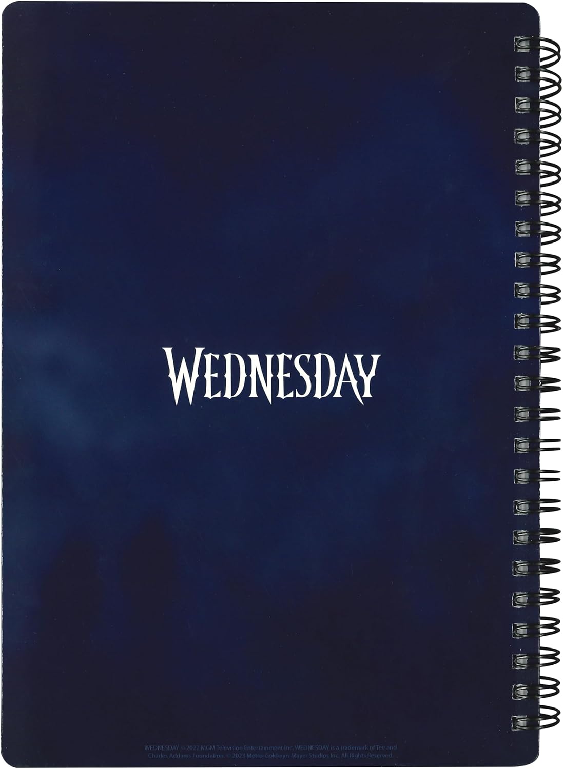 SD TOYS - Wednesday 3D Rain Effect Notebook