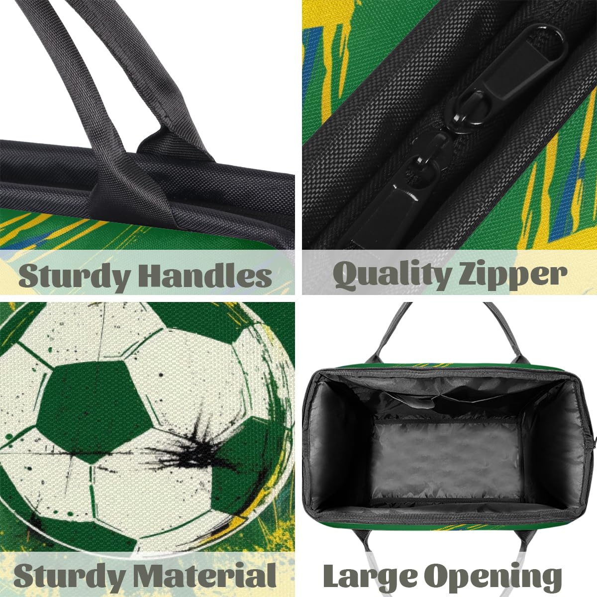 Bolsa de deporte con balón de fútbol, gimnasio, para hombres y mujeres, bolsa de viaje impermeable para fin de semana, bolsa ligera para equipaje de mano