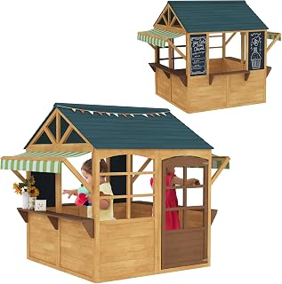 Faltbares Kinderspielhaus aus Holz