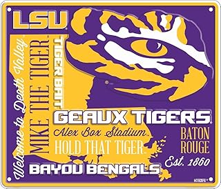 Hangtime Louisiana State University - LSU Tigers 14 x 12 inch Fan Cloud