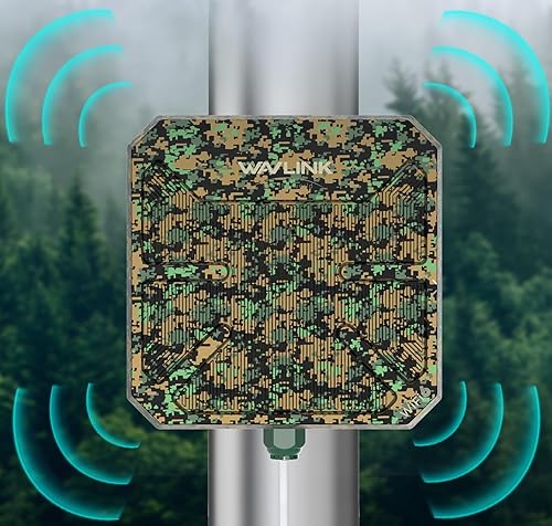 Miniatura 9 de WAVLINK Extensor WiFi 6 para exteriores AX3000, repetidor WiFi de doble banda de largo alcance/punto de acceso inalámbrico/enrutador con transmisión