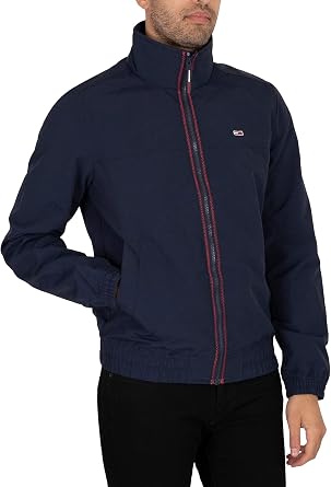 Tommy Hilfiger Giubbino Uomo DM0DM10061 Blu : Amazon.it: Abbigliamento