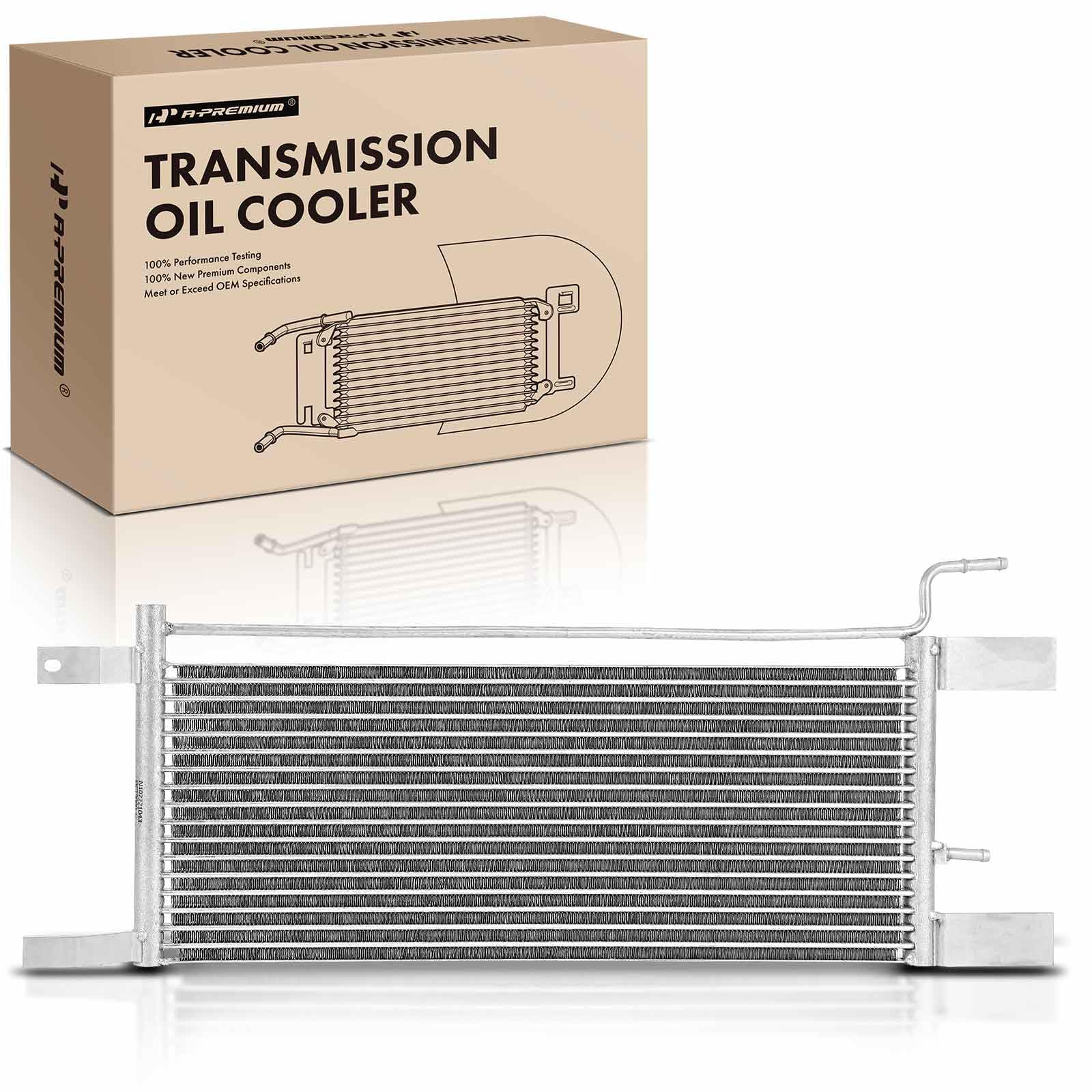 A-Premium Transmission Oil Cooler Compatible with Nissan Armada 2017-2019 & Infiniti QX80 2014-2019, 5.6L Replace# 216061LA1D, 216061LA0B