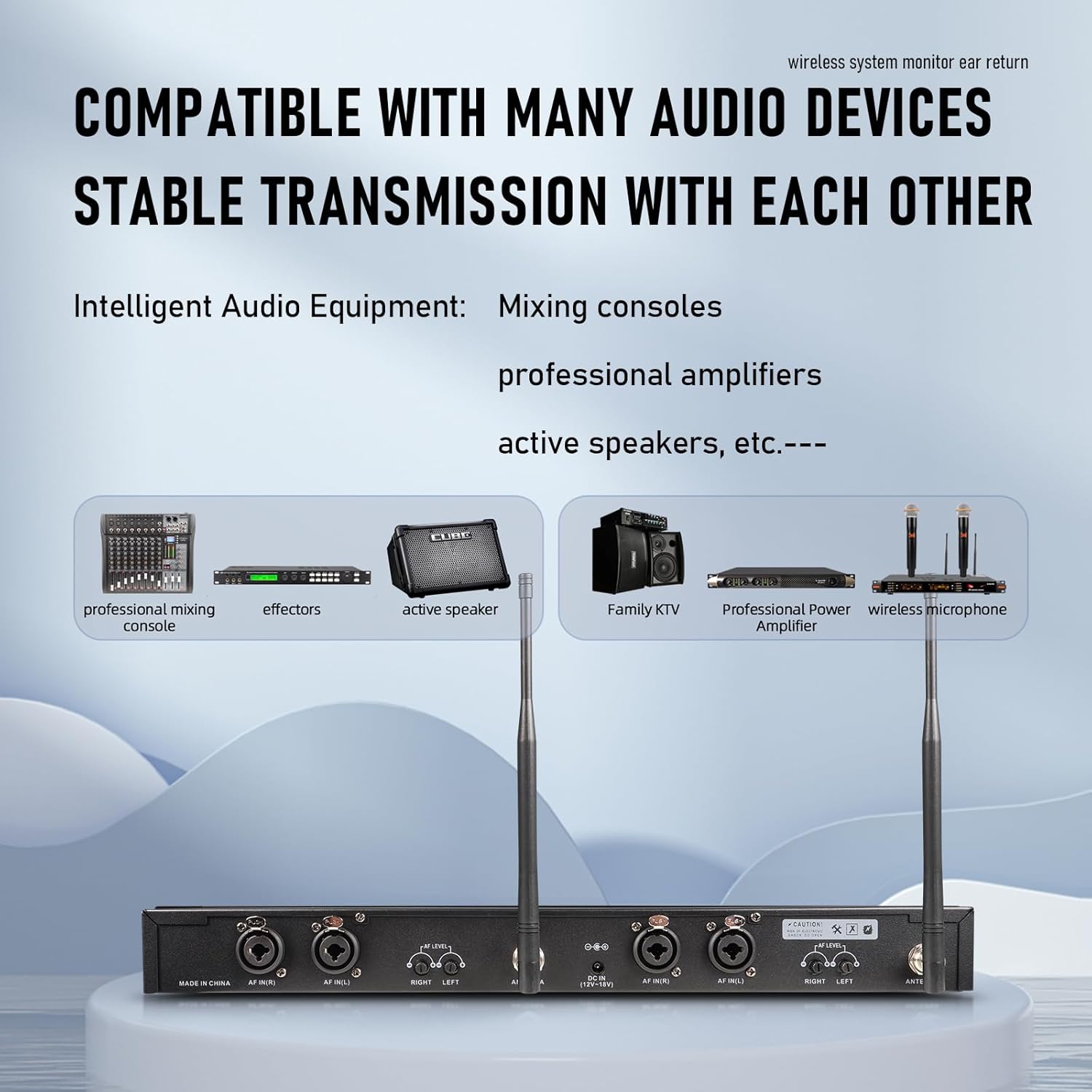 G-MARK G5000 compatibility with audio devices