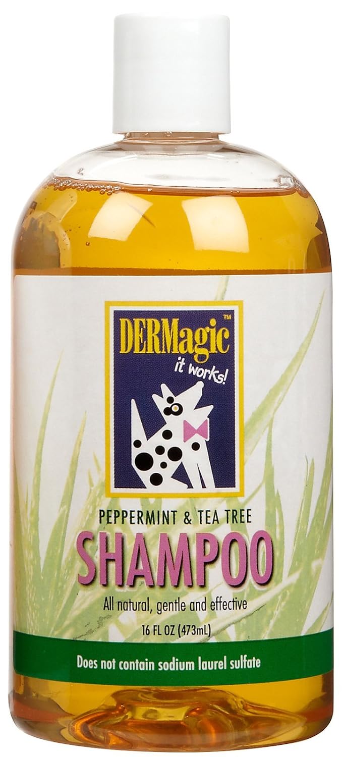 DERMagic Peppermint & Tea Tree Shampoo - 16 oz