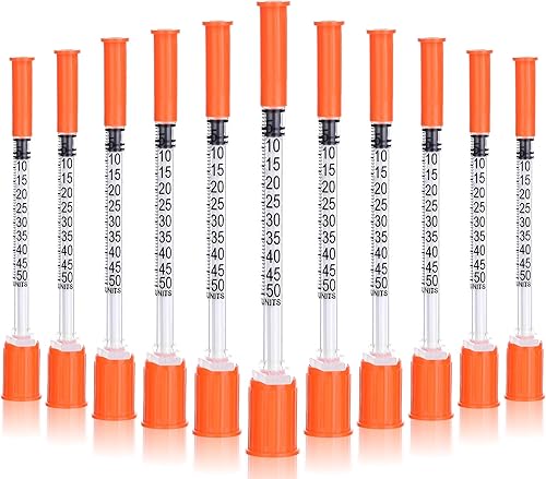 Miniatura 8 de Jeringas JIBENGAO 29Ga 0.5cc 1/2" (12.7mm) - Paquete de 20