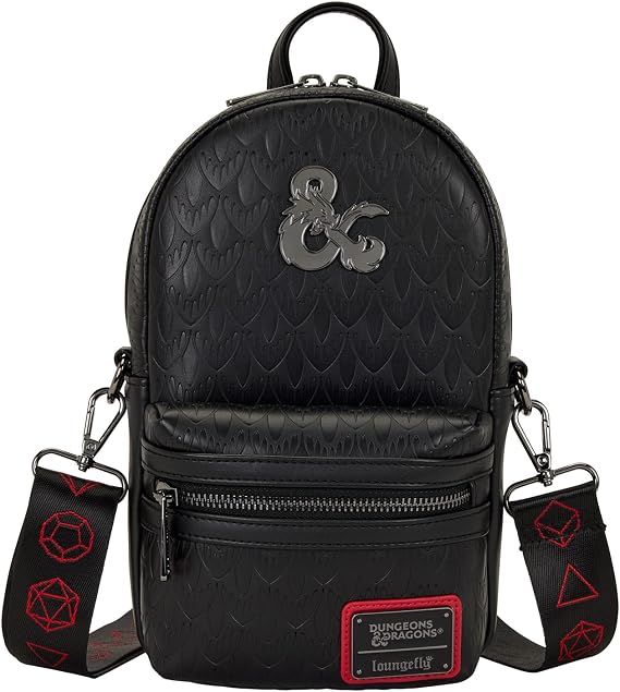 Loungefly Dungeons & Dragons Sling Crossbody Bag with Coin Bag