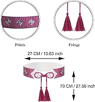 Vista 5 de JOURPEO Disfraz morado para niñas, vestido de fiesta de cosplay de Halloween con accesorios