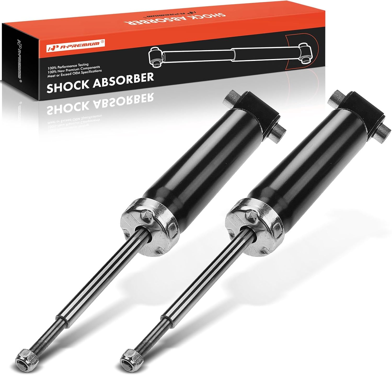 A-Premium Front Pair (2) Shock Absorber Compatible with Volkswagen Transporter 1985-1991, Vanagon 1980-1991, Driver and Passenger Side