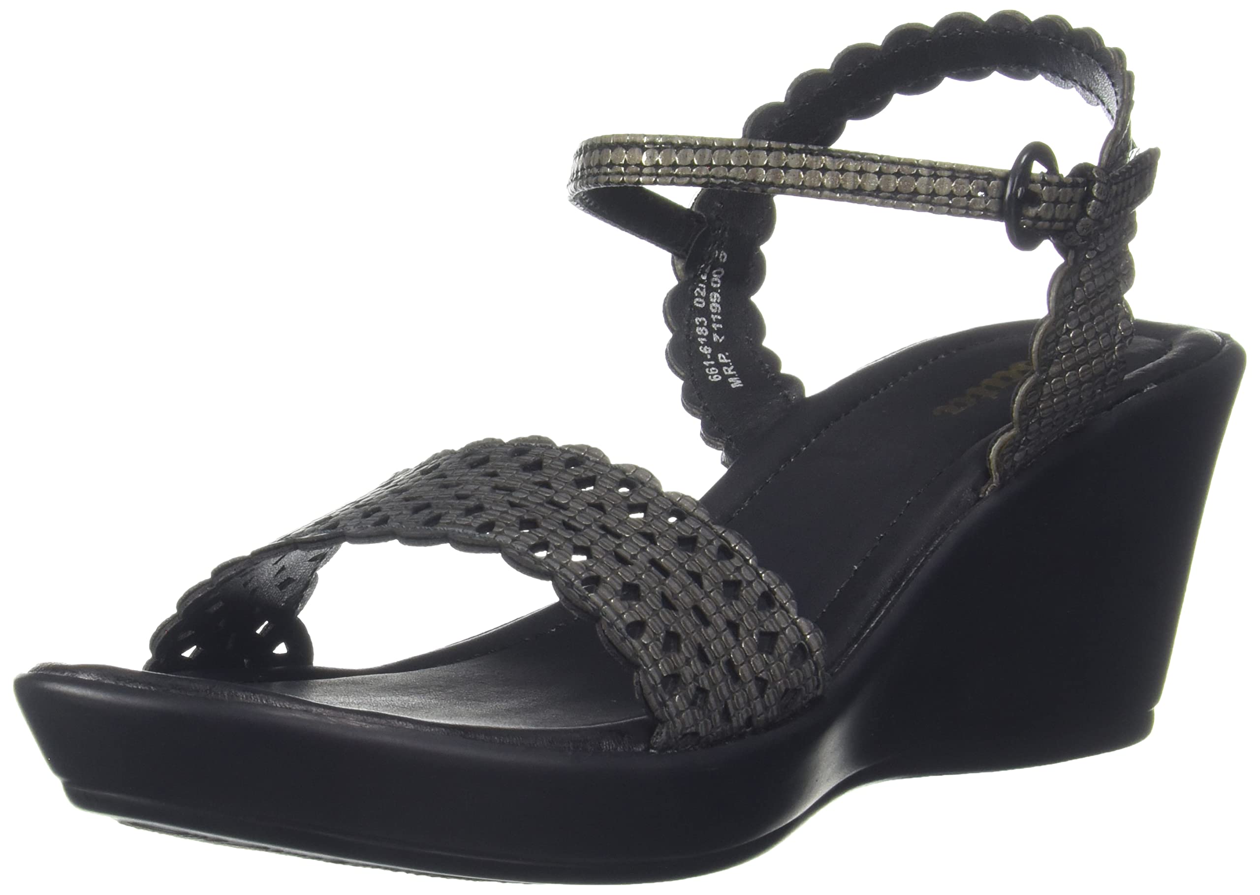 Bata Womens LEIA Sandal E Black 5 Kids UK (6616183) (B09WDKVLZD) Amazon Price History, Amazon Price Tracker