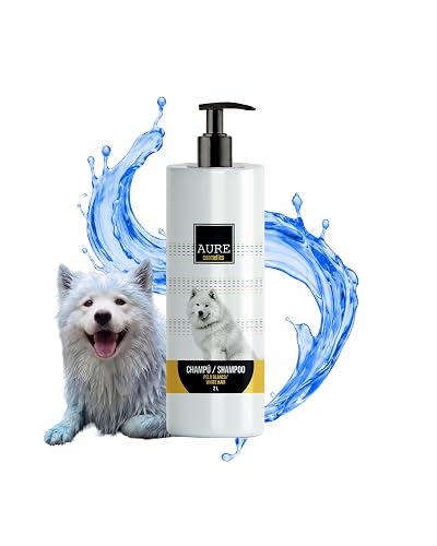 AURE Champú para Mascotas Pelo Blanco 2 L